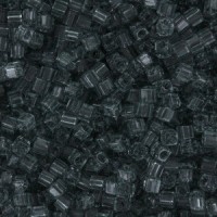 Miyuki square - cubes 1.8mm kralen - Transparent grey SB18-152